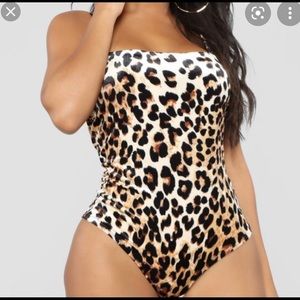 Fashion nova leopard bodysuit